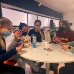 estudiante universitaria resolutiva